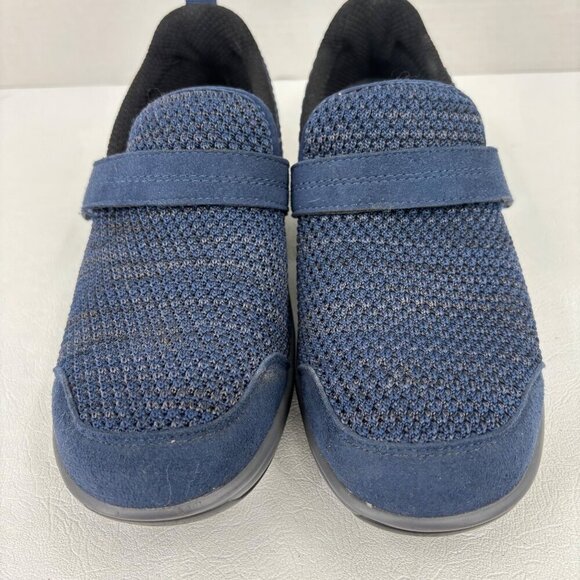 Orthofeet Quincy Loafer Stretch Knit Womens Size 7 Blue Comfort Orthotic Slip On - Picture 4 of 12